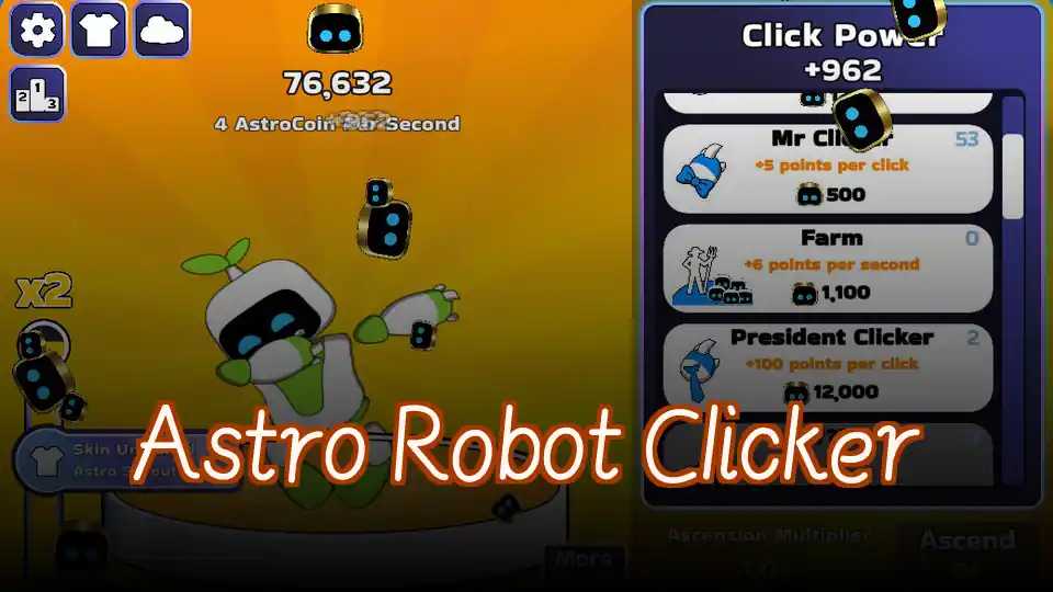 Astro Robot Clicker