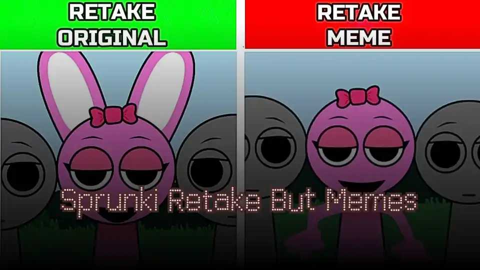 Sprunki Retake But Memes