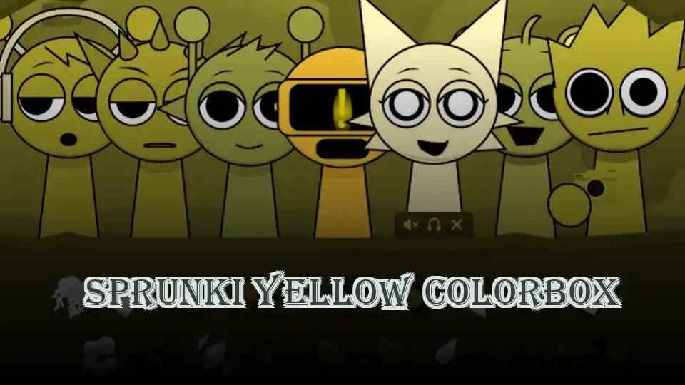 Sprunki Yellow Colorbox