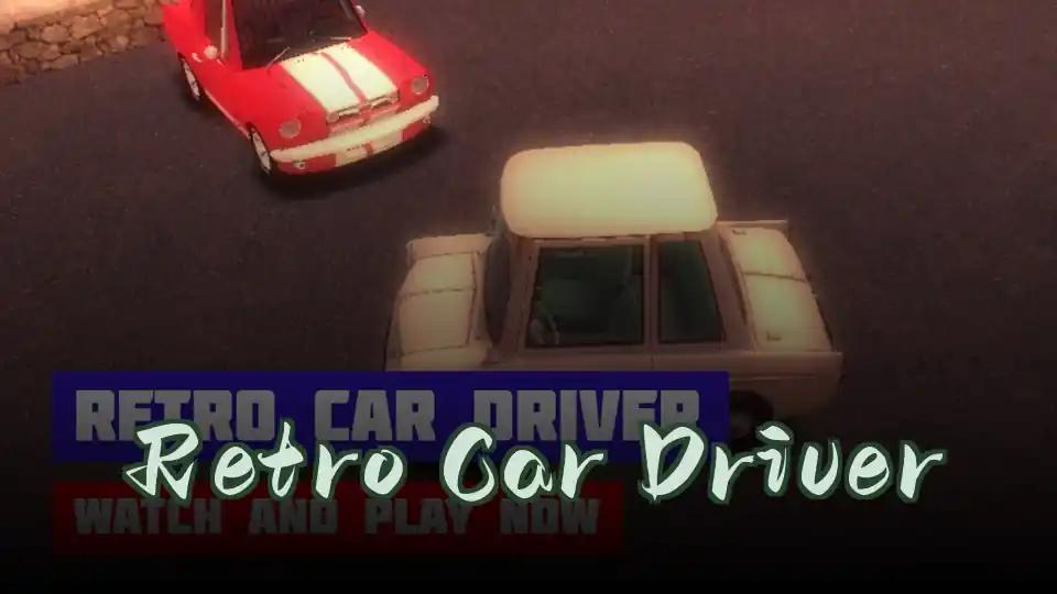 Retro Car Driver