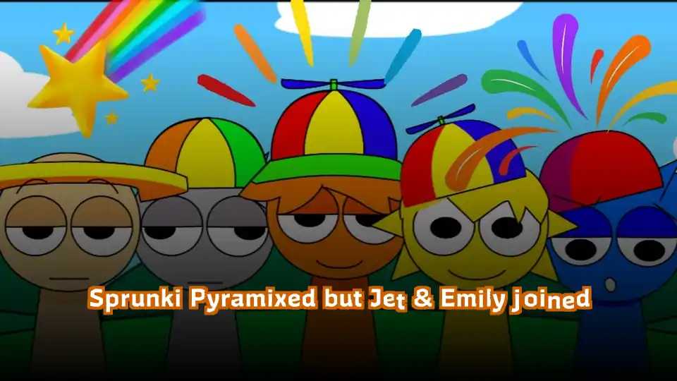 Sprunki Pyramixed but Jet & Emily joined