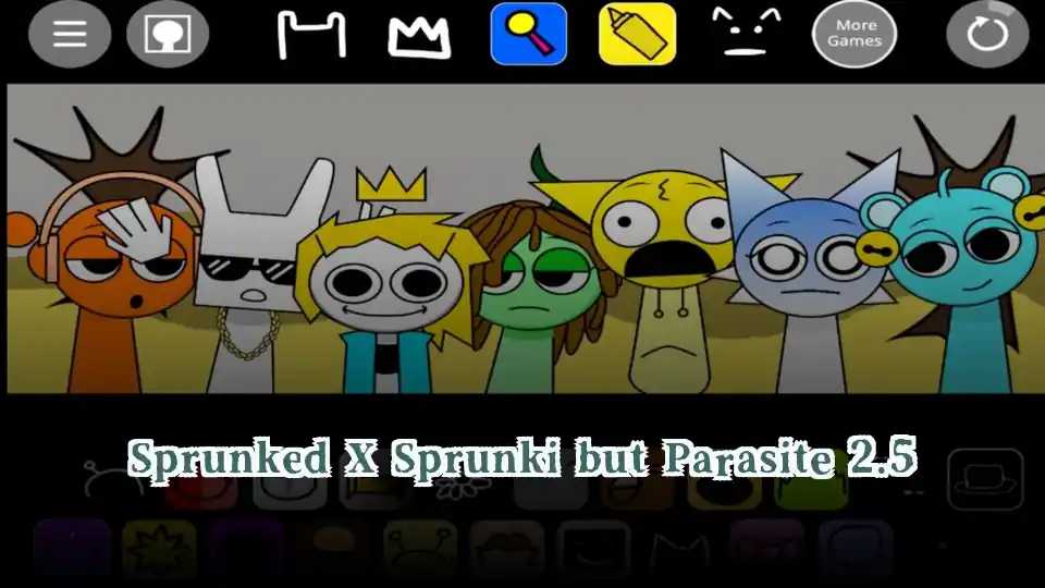 Sprunked X Sprunki but Parasite 2.5