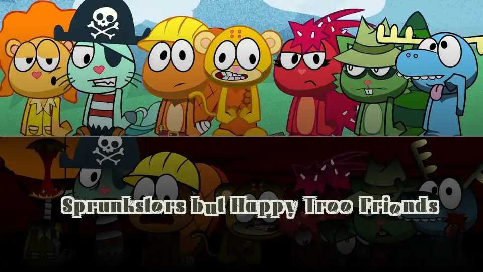 Sprunksters but Happy Tree Friends