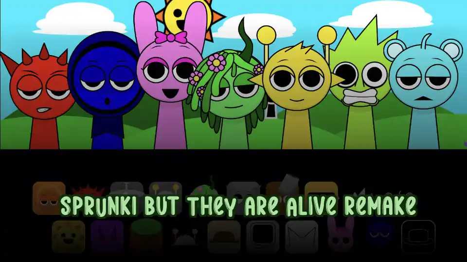 Sprunki But They Are Alive Remake