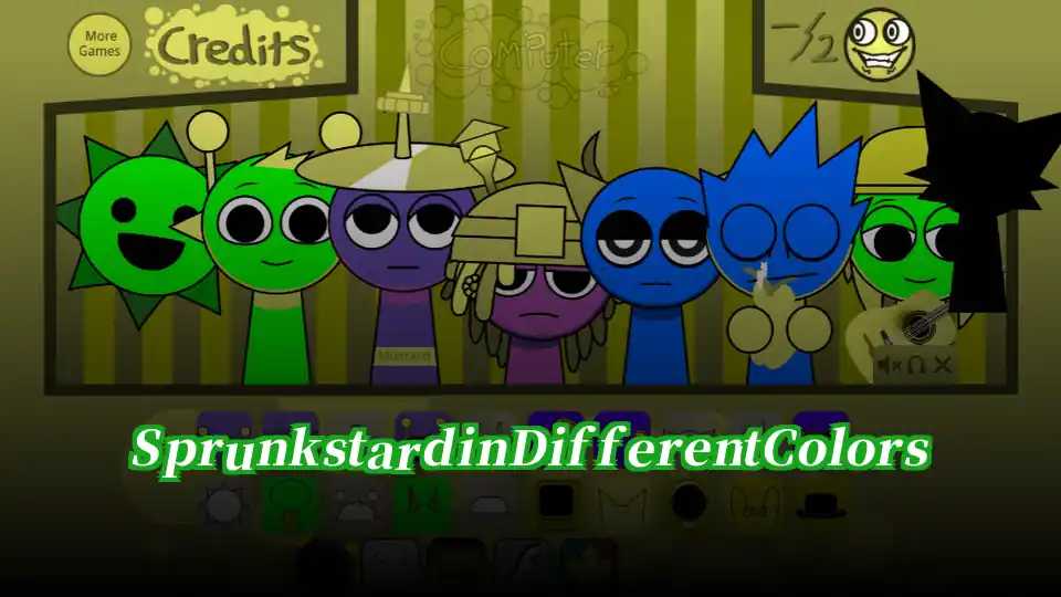 Sprunkstard in Different Colors