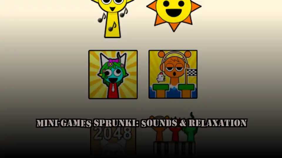Mini-games Sprunki: Sounds & Relaxation