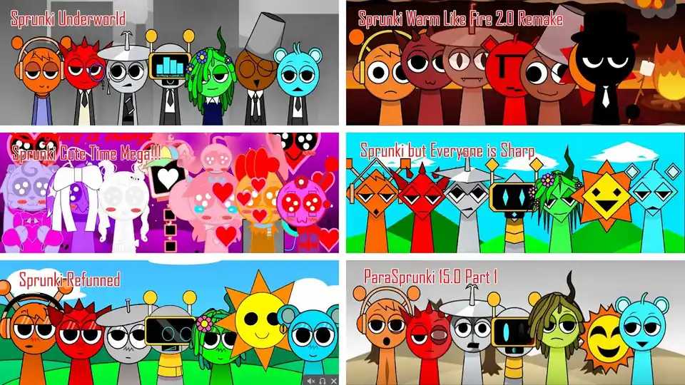 Sprunki Warm Like Fire 2.0 Remake